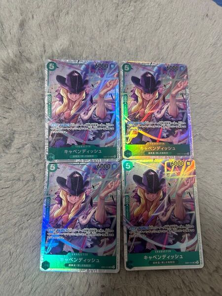 ワンピースカード キャベンディッシュsr