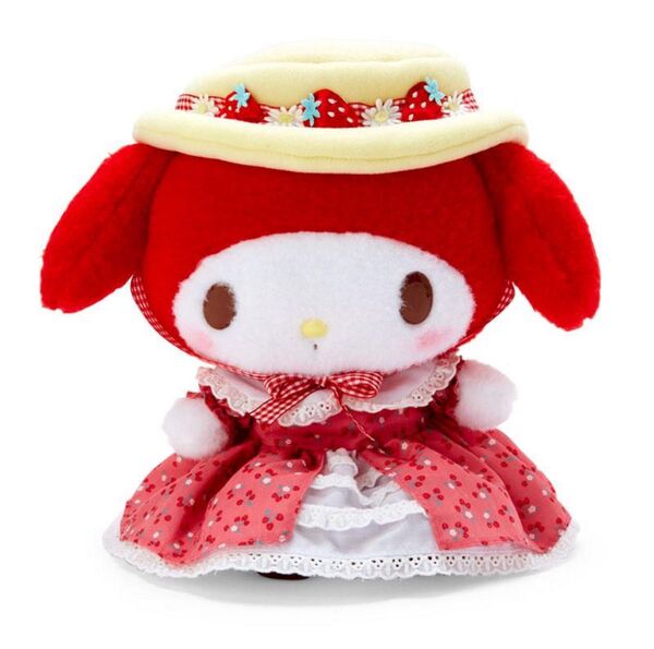 マイメロディ アカメロ ぬいぐるみ バースデー カントリー サンリオ 赤メロ 可愛い 激レア ドール 人形 フィギュア