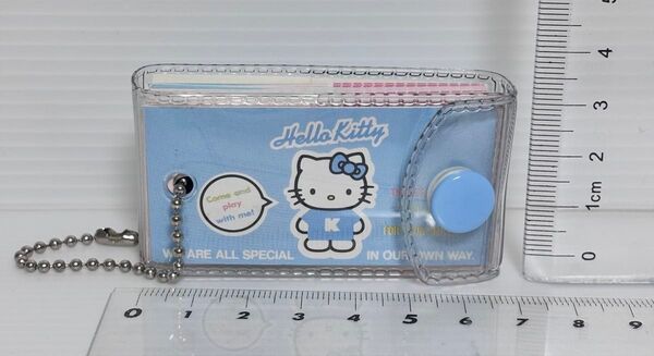 ハローキティ プリントシールプリファイル アドレス帳 手帳 キーホルダー 可愛い 平成レトロ サンリオ 1997年 プリクラ