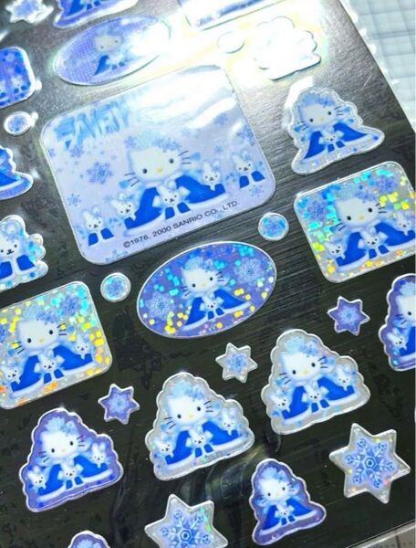ハローキティ フェアリーキティ 雪の女王 シール ステッカー 平成レトロ サンリオ フェアリー 妖精
