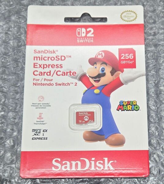 【新品未開封】SanDisk microSD Express Card 256GB for Nintendo Switch 2