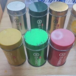 伊右衛門 Liptonリプトン烏龍茶 茶筒 13個