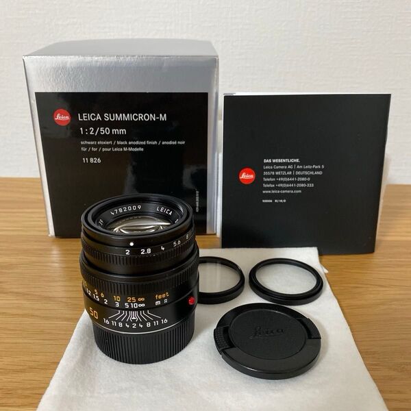 ライカ ズミクロンM f2/50mm ブラック Leica Sunnicron m 6bit 現行モデル
