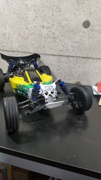 OPTION No1 2WDバギー BULLET アルミフロント、リアガードセット