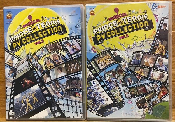 テニスの王子様PV COLLECTION vol.2・3(2枚セット)