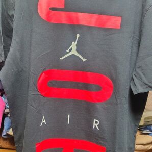 古着NIKE AIR JORDAN Tシャツ XL ブラック