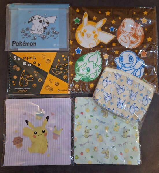 【非売品】ポケモングッズ 6点 ★ピカチュウ ★ニッセイ