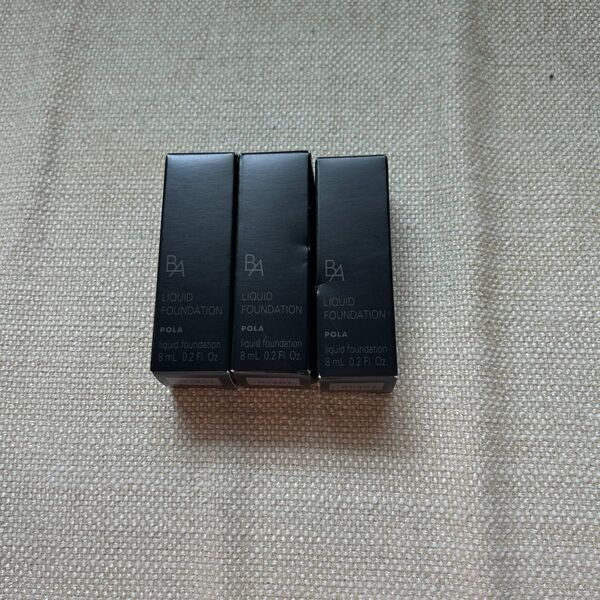 ポーラ BA リキッドファンデーションN3 8ml×3本