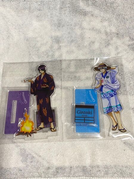 銀魂 アクリルスタンド アウトドア 坂田銀時 高杉晋助