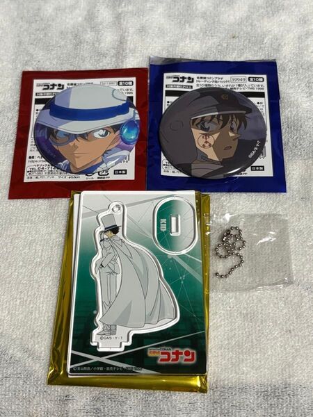 名探偵コナンプラザ トレーディング缶バッジ 怪盗キッド