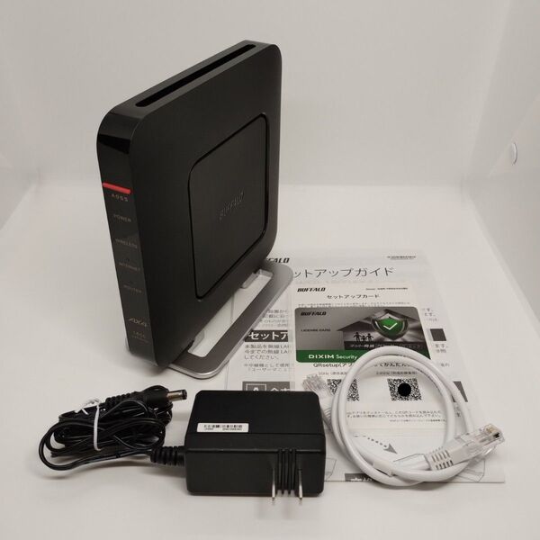 バッファロー 無線LANルーター WSR-1800AX4/NBK Wi-Fi6 11ax対応