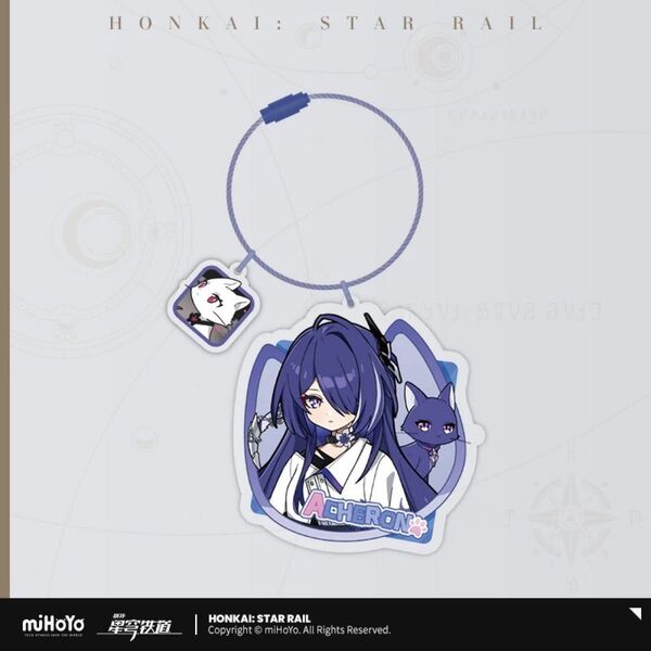 崩壊スターレイル ちびネコシリーズ 黄泉 アクリルキーホルダー