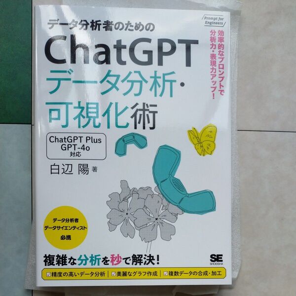データ分析者のためのChatGPTデータ分析・可視化術 効率的なプロンプトで分析力・表現力アップ! 白辺陽/著