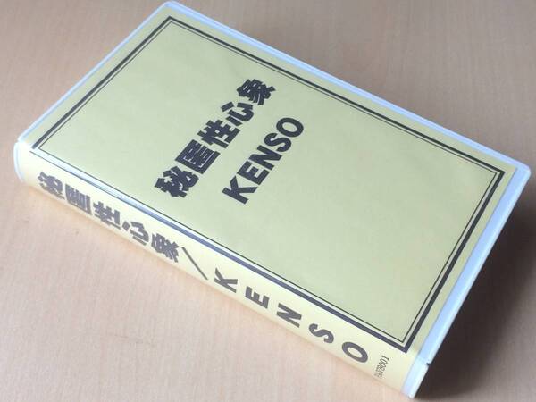 ■VHSビデオ KENSO 秘匿性心象 ケンソー 送料込 PAV8001