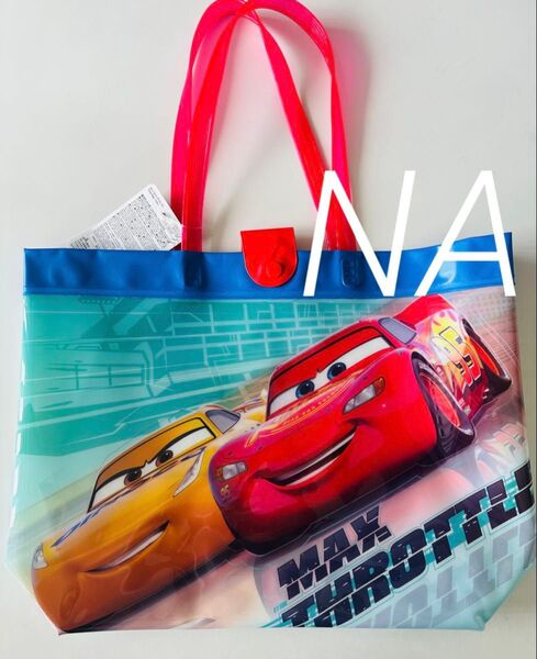 【新品】CARS カーズ プールバッグ ビーチバッグ ダイソー レッド