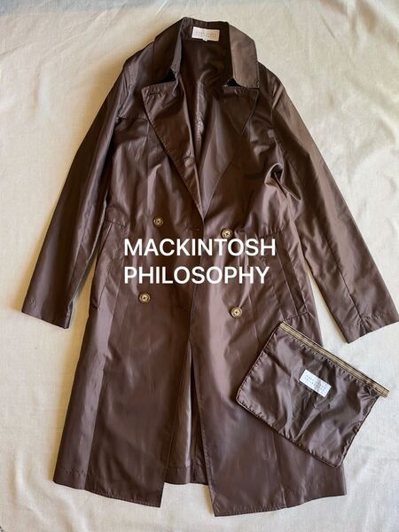 マッキントッシュフィロソフィーポケッタブルレインコート34