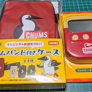 CHUMS キッチンタイマー アームバンド付きマルチケース チャムス