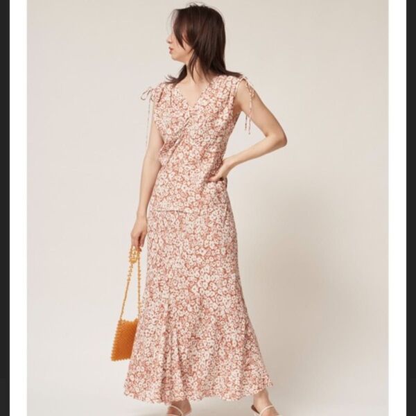 美品!FRAY I.D ナローフラワーロングスカート ミラオーウェン ZARA