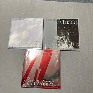 SEVENTEEN セブチ attacca アルバム 3冊セット まとめ売り