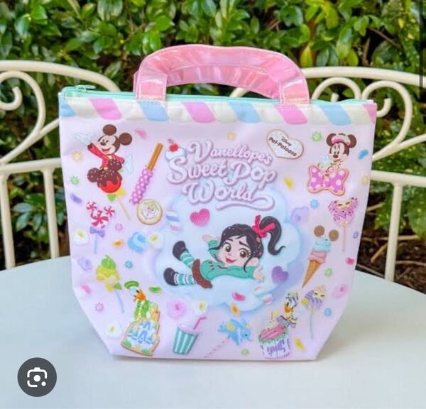 ディズニー ヴァネロペ パルパルーザ ランチバッグ ピンク