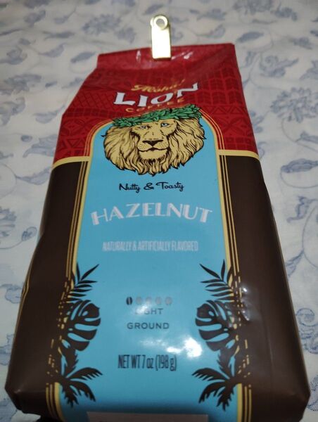 限定特価 ライオンコーヒー 粉 ハワイ ヘーゼルナッツ 7oz(198g) コーヒー