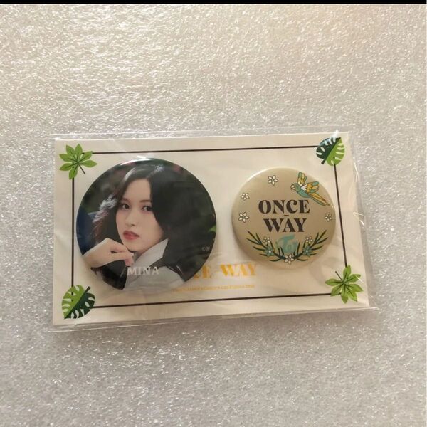 TWICE ミナ 缶バッチセットONCE WAY 2022 シーグリ