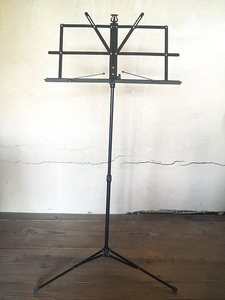  music stand stand used old thing bag attaching beautiful goods music tool sound musical instruments material 20.06.17-3.