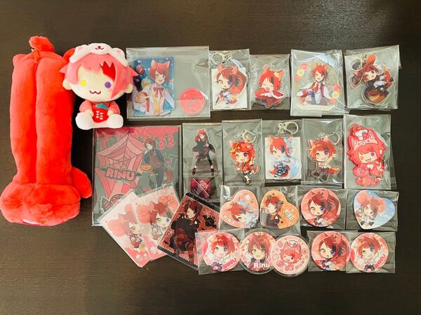 【すとぷり】莉犬 缶バッジ&トレカ まとめ売りセット缶バ&トレカ&アクキー多数!