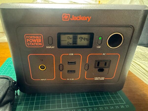 Jackery ジャクリ ポータブル電源 400wh