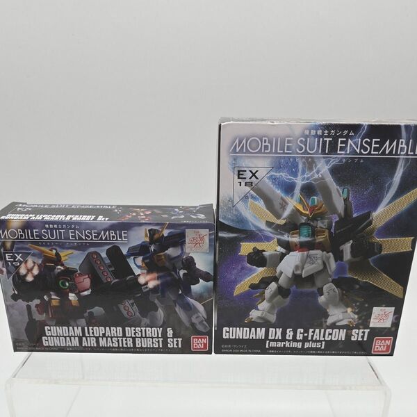 MOBILE SUIT ENSEMBLE モビルスーツアンサンブル ガンダムDX&Gファルコン レオパルド エアマスター