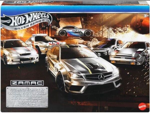 ホットウィール 2025 ZAMAC マルチパック 未開封品 AE86 スプリンタートレノ シビック タイプR EK9 ポルシェ