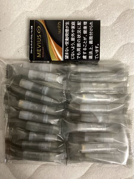 プルームテック プラス専用 プレミアムゴールドレギュラー リキッドカートリッジ20個 純正未使用