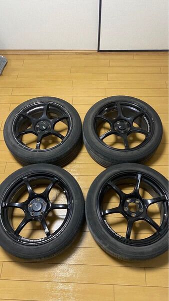 ADVAN Racing RZII 17インチ 4本セット