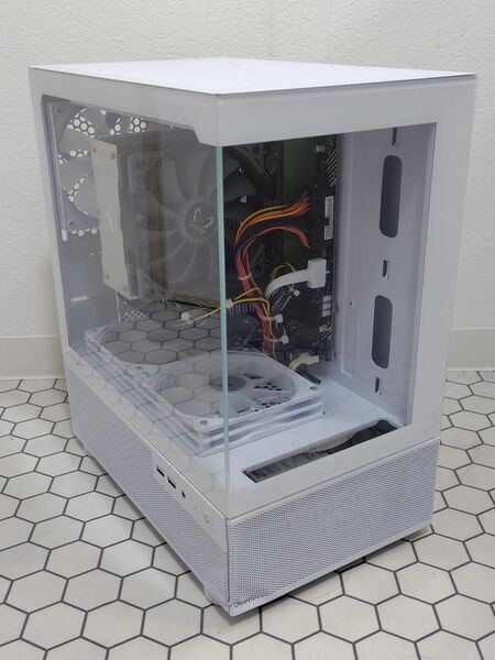 自作デスクトップPC (Ryzen7 5700X/メモリ16GB/GTX1060/SSD512GB + HDD1TB)