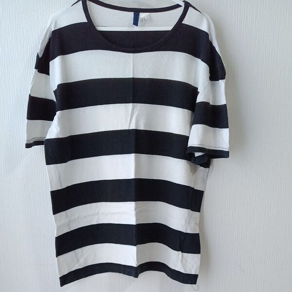 H&M ボーダーTシャツ Lサイズ