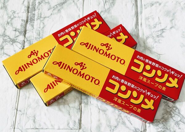 【数量限定】送料無料 即日発送 AJINOMOTO 洋風スープの素 コンソメ ブイヨン 固形タイプ 4箱28個 味の素