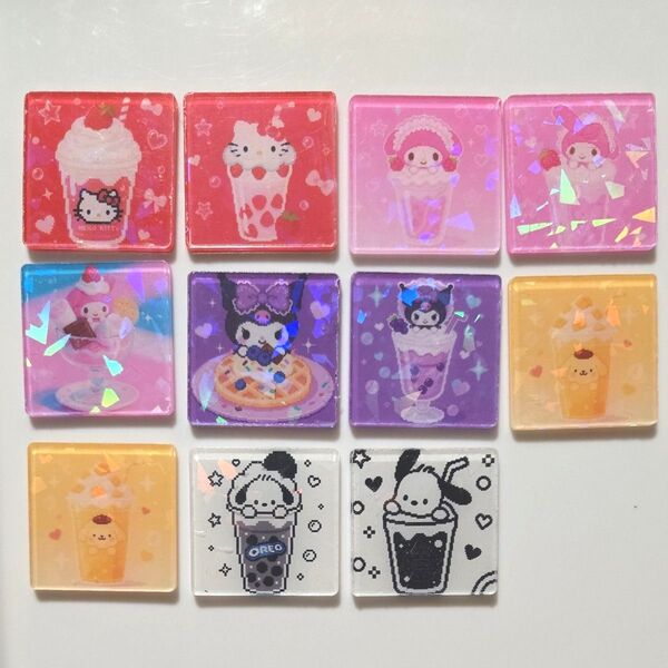 アクリル パーツ 4cm