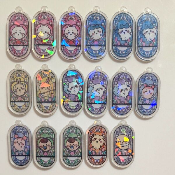 アクリル パーツ 4cm カン付き
