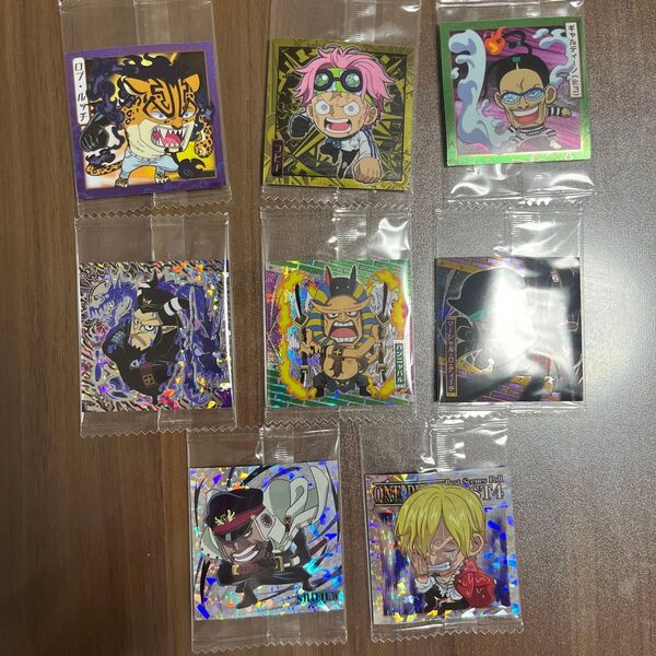 ワンピース ウエハース シール 8点セット ※GR含む