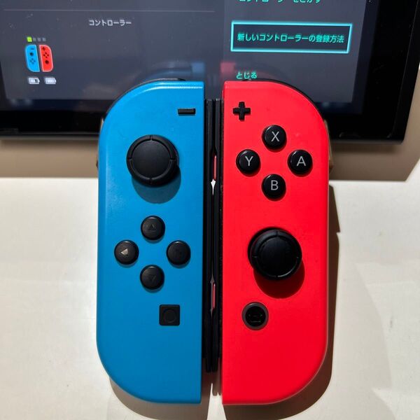 Nintendo Switch Joy-Con ニンテンドー スイッチ ジョイコン 正常動作品 ネオンレッド ネオンブルー