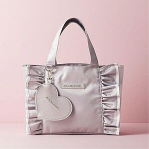 JILL by JILLSTUART フリルトートバッグ&ポーチチャーム
