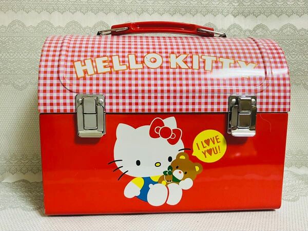 昭和キティちゃん トランクバッグ 缶BOX 1983年 当時物 SANRIO サンリオ ハローキティ