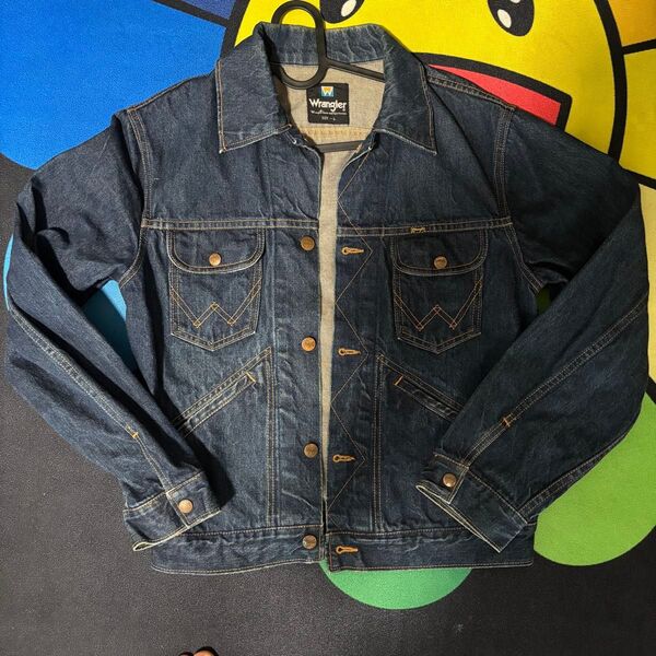 Wrangler denim jaket ラングラー デニムジャケット インディゴ トラッカージャケット 濃紺