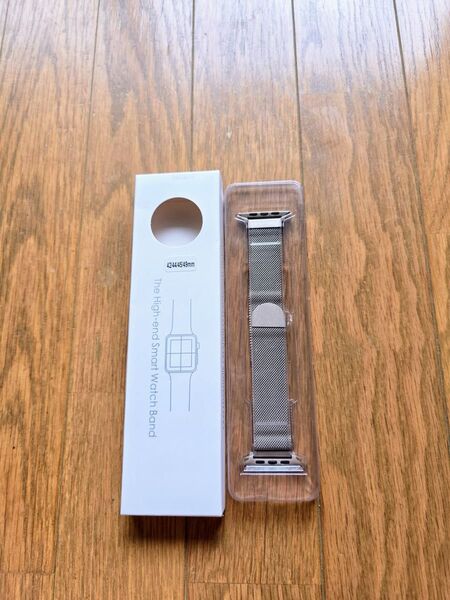 Apple Watch メッシュバンド シルバー 42/44/45/49mm