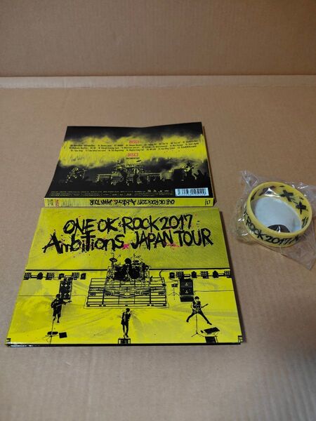 ONE OK ROCK「2017 Ambitions JAPAN TOUR」2枚組 中古Blu-ray ワンオク ラバーバンド