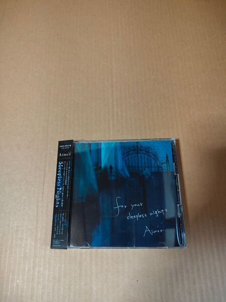 Aimer「Sleepless Nights」初回生産限定盤 中古CD+DVD 合体スリーブ付 星屑クリアトレイ