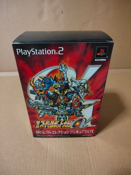 PS2「第2次 スーパーロボット大戦α 限定版コレクションフィギュアBOX」中古