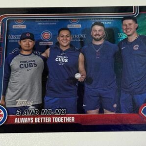 topps imanaga 3AND NO-NO 10/10 CUBS