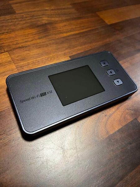 Speed Wi-Fi5G X12 UQモバイル Wi-Fiルーター