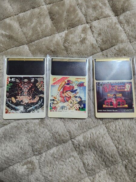 PCエンジン HuCARD 3枚セット